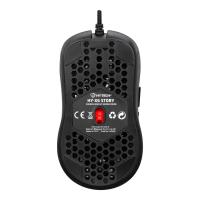HYTECH HY-X6 3600DPI 7 Button RGB Story Siyah Gaming Oyuncu Mouse (1,5Mt Örgülü Kablo Uzunluğu)